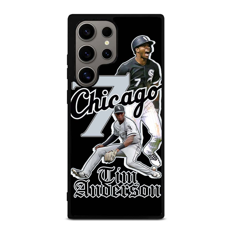 TIM ANDERSON CHICAGO WHITE SOX MLB Samsung Galaxy S24 Ultra Case TIM ANDERSON CHICAGO WHITE SOX MLB Samsung Galaxy S24 Ultra Case