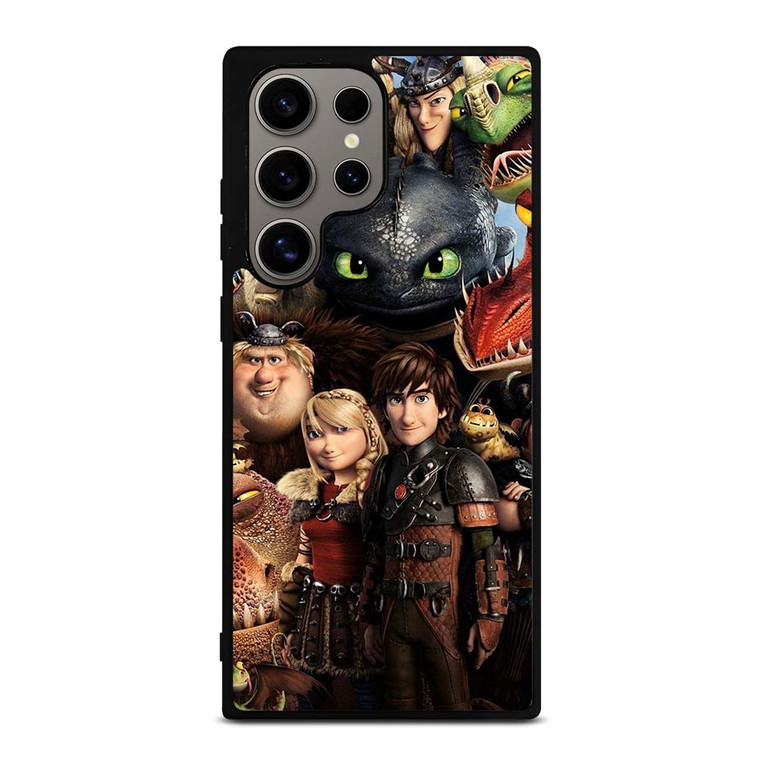 TOOTHLESS TRAIN YOUR DRAGON CHARACTER Samsung Galaxy S24 Ultra Case
