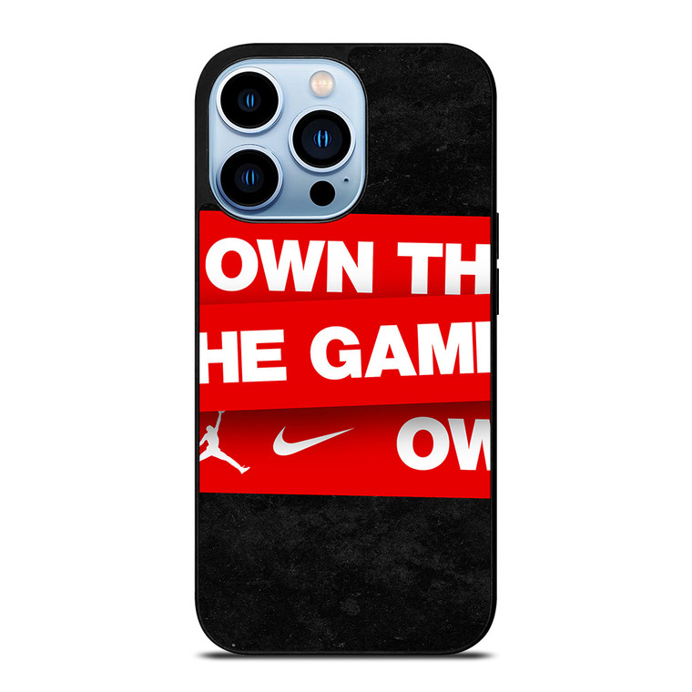 NIKE AIR JORDAN OWN THE GAME iPhone 13 Pro Max Case