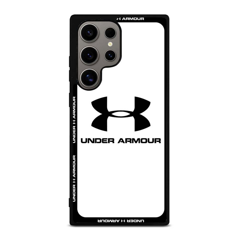 UNDER ARMOUR ROUND WHITE Samsung Galaxy S24 Ultra Case