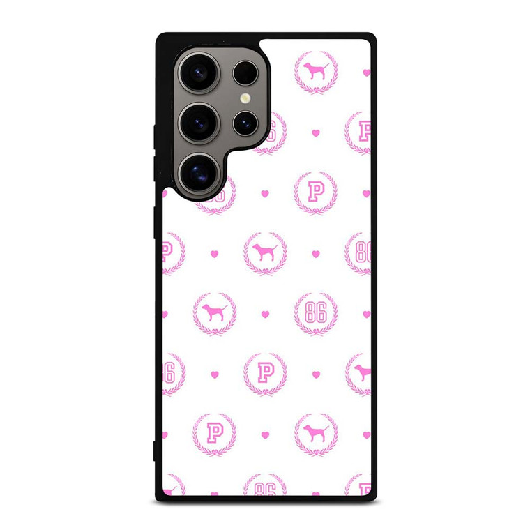 VICTORIA'S SECRET PINK LOVE DOG 86 Samsung Galaxy S24 Ultra Case