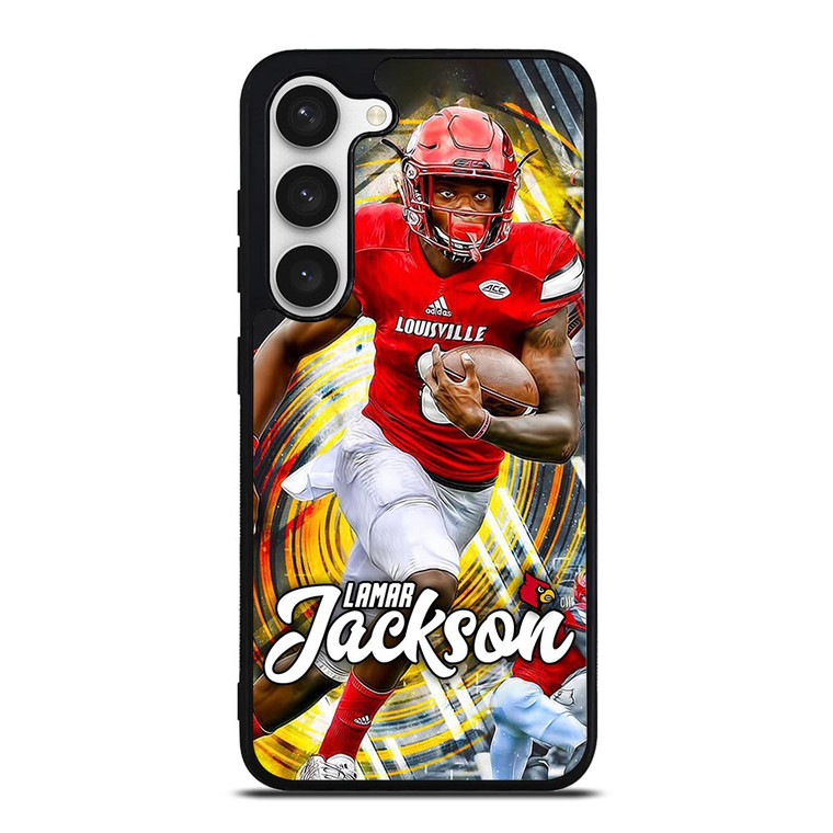 LAMAR JACKSON LOUISVILLE  Samsung Galaxy S23 Case