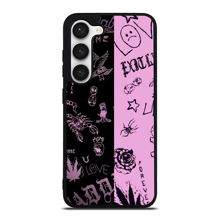 LIL PEEP TATTOO COLLAGE  Samsung Galaxy S23 Case