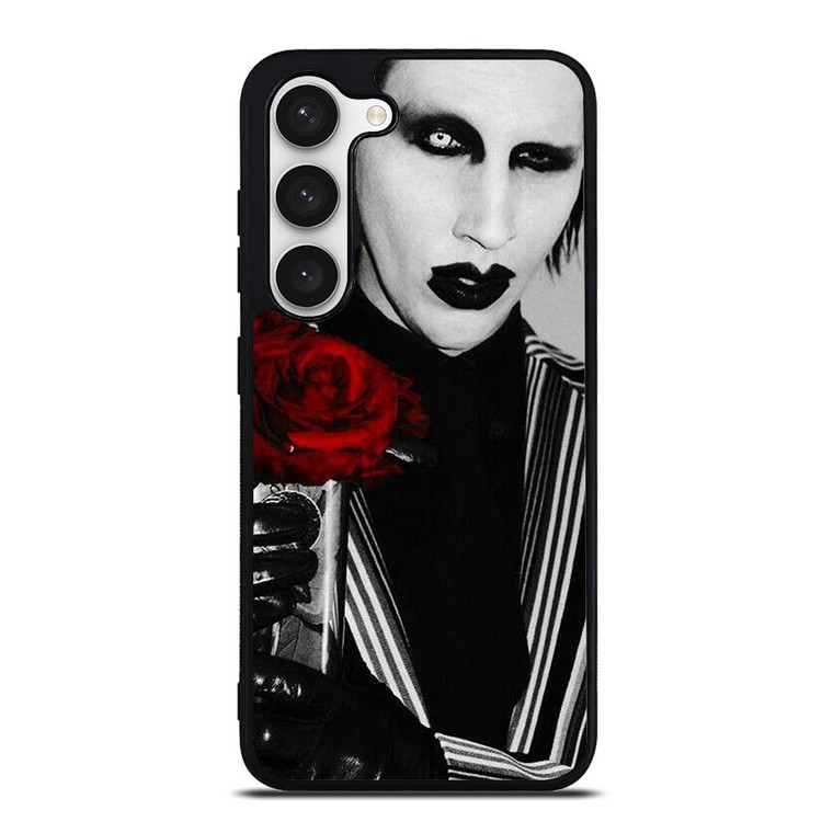 MARILYN MANSON GOTH FACE  Samsung Galaxy S23 Case