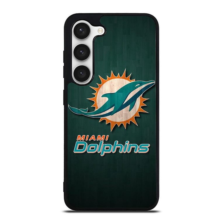 MIAMI DOLPHINS WOODEN LOGO  Samsung Galaxy S23 Case MIAMI DOLPHINS WOODEN LOGO  Samsung Galaxy S23 Case