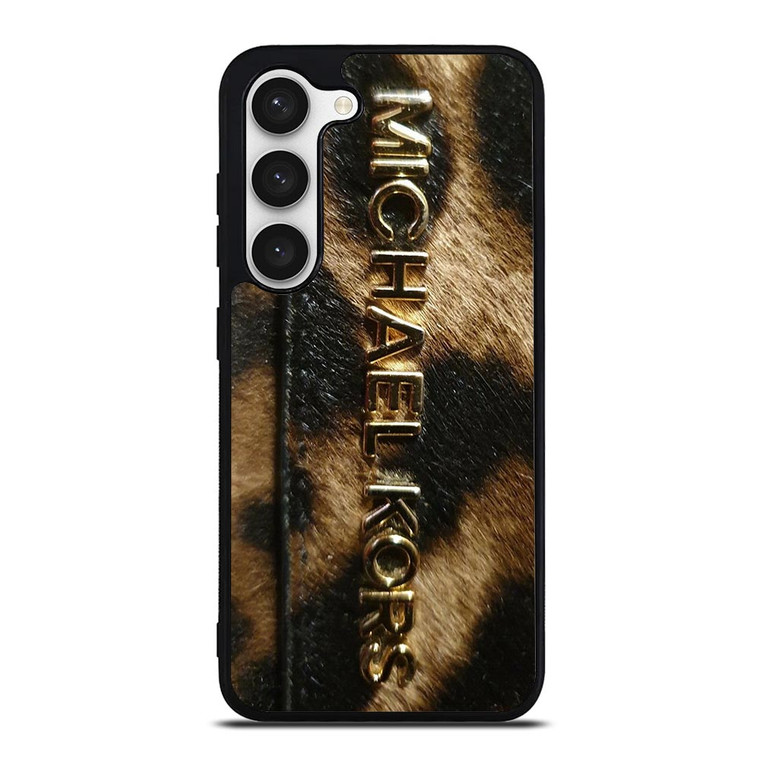 MICHAEL KORS LEOPARD LOGO  Samsung Galaxy S23 Case