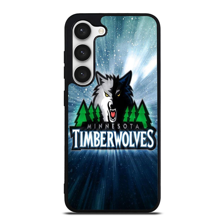 MINNESOTA TIMBERWOLVES SHINY SYMBOL  Samsung Galaxy S23 Case MINNESOTA TIMBERWOLVES SHINY SYMBOL  Samsung Galaxy S23 Case