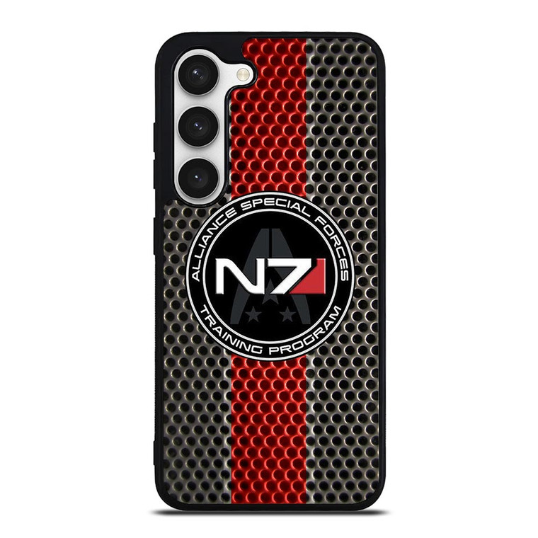 N7 MASS EFFECT PLATE LOGO  Samsung Galaxy S23 Case