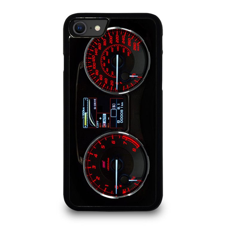 SUBARU IMPREZA WRX STI LCD DISPLAY iPhone SE 2020 Case