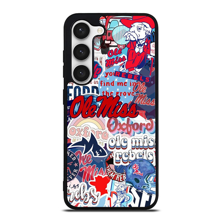 OLE MISS BASEBALL COLLAGE  Samsung Galaxy S23 Case