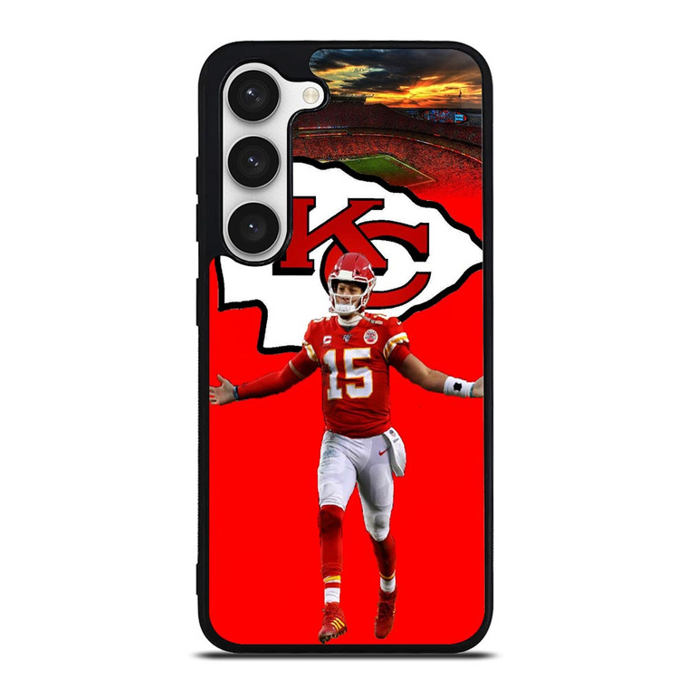 PATRICK MAHOMES KC CHIEFS LOGO  Samsung Galaxy S23 Case
