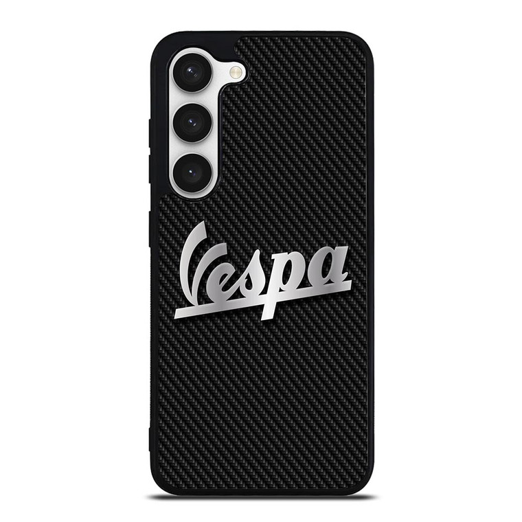 PIAGGIO VESPA METAL CARBON LOGO  Samsung Galaxy S23 Case PIAGGIO VESPA METAL CARBON LOGO  Samsung Galaxy S23 Case