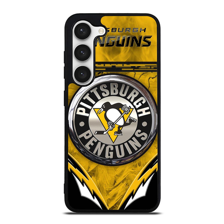 PITTSBURGH PENGUINS METAL NHL  Samsung Galaxy S23 Case PITTSBURGH PENGUINS METAL NHL  Samsung Galaxy S23 Case