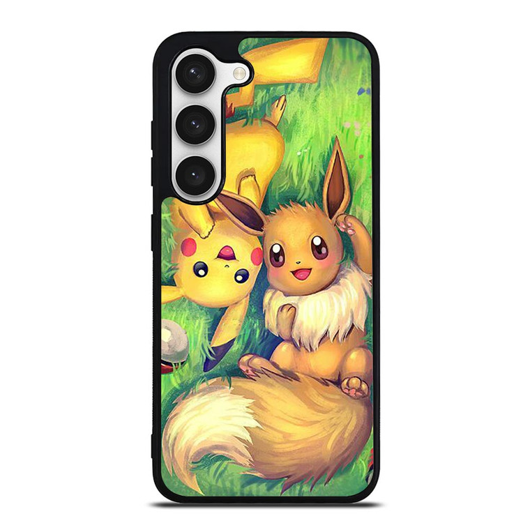 POKEMON EEVEE AND PIKACHU  Samsung Galaxy S23 Case