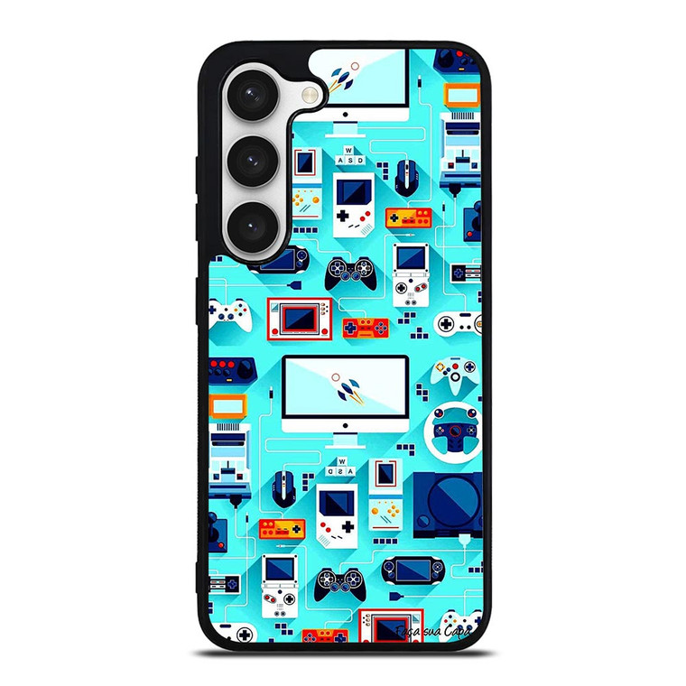 RETRO GAME FAMOUS CONSOL  Samsung Galaxy S23 Case