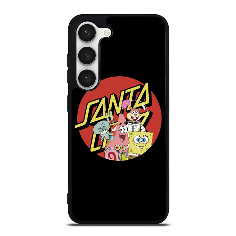 SANTA CRUZ SKATEBOARD X SPONGEBOB  Samsung Galaxy S23 Case