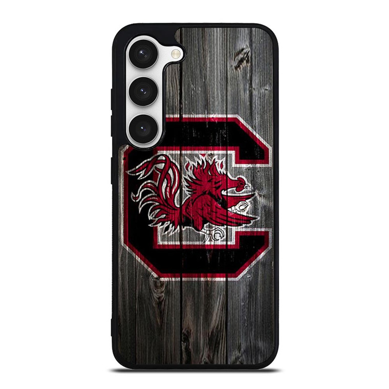 SOUTH CAROLINA GAMECOCKS WOODEN LOGO  Samsung Galaxy S23 Case SOUTH CAROLINA GAMECOCKS WOODEN LOGO  Samsung Galaxy S23 Case