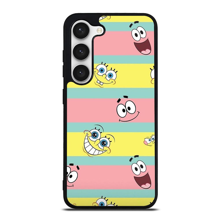 SPONGEBOB PATRICK CUTE STRIPE  Samsung Galaxy S23 Case