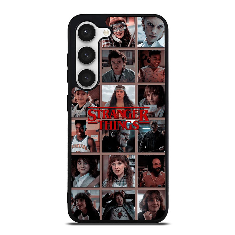 STRANGER THINGS ALL CHARACTER  Samsung Galaxy S23 Case STRANGER THINGS ALL CHARACTER  Samsung Galaxy S23 Case