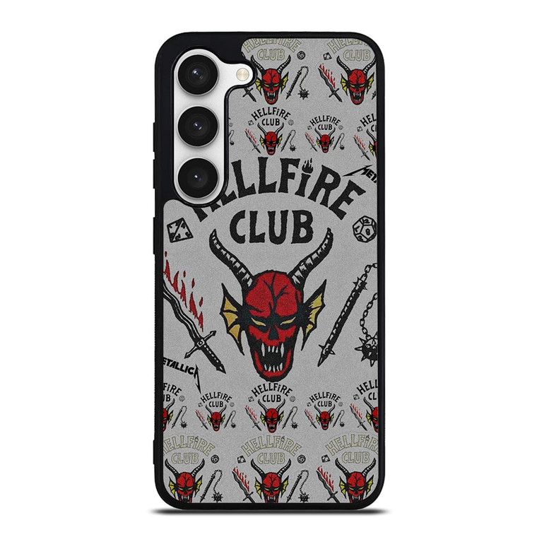 STRANGER THINGS HELLFIRE MASK  Samsung Galaxy S23 Case STRANGER THINGS HELLFIRE MASK  Samsung Galaxy S23 Case