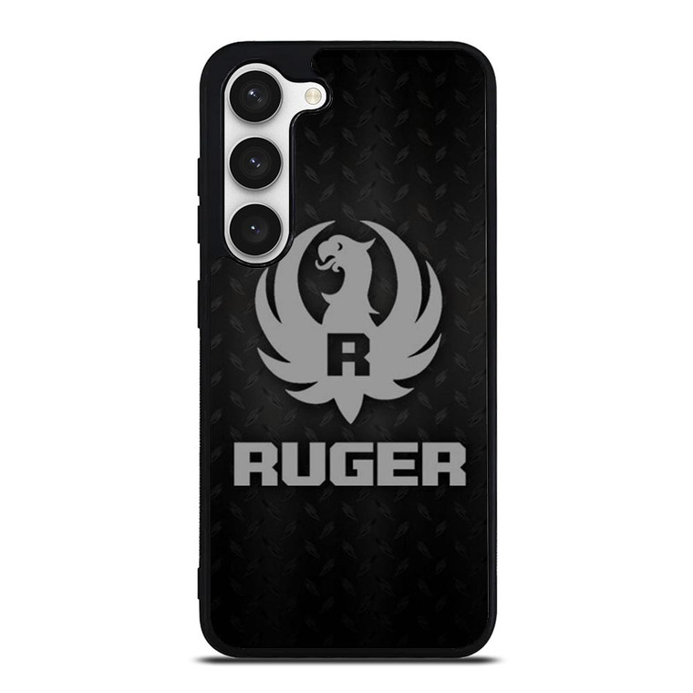 STURM RUGER FIREARM METAL LOGO  Samsung Galaxy S23 Case STURM RUGER FIREARM METAL LOGO  Samsung Galaxy S23 Case