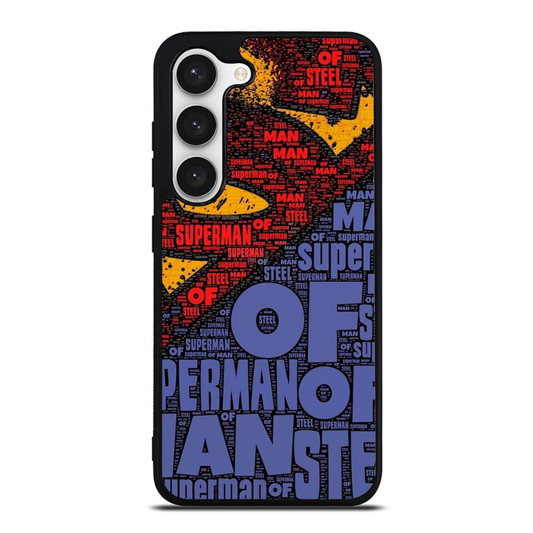 SUPERMAN LOGO ART WALL  Samsung Galaxy S23 Case