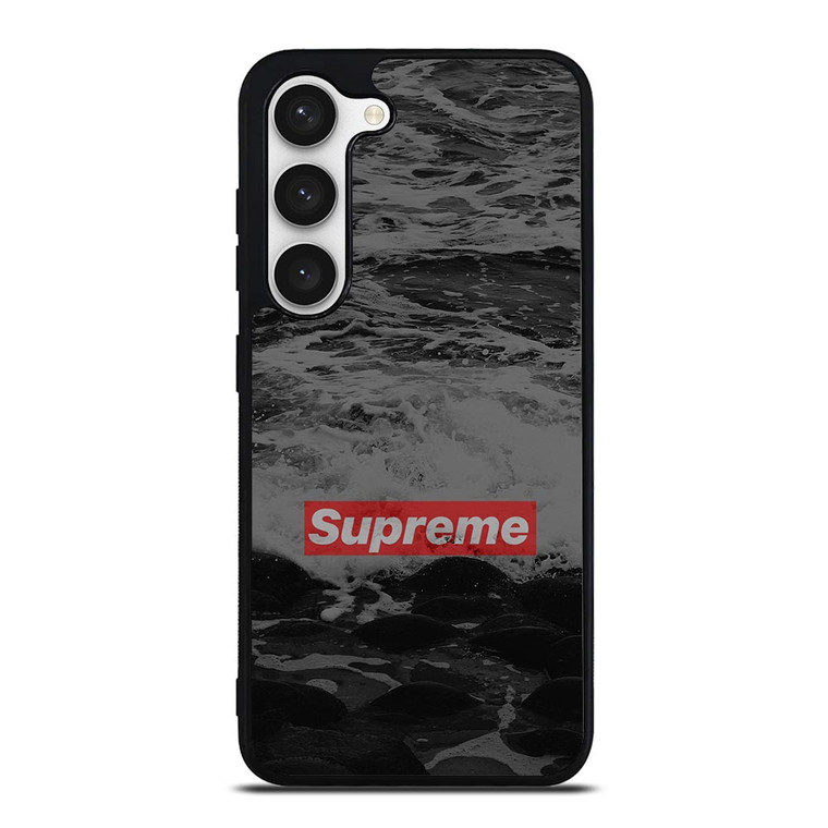 SUPREME LOGO OCEAN  Samsung Galaxy S23 Case SUPREME LOGO OCEAN  Samsung Galaxy S23 Case