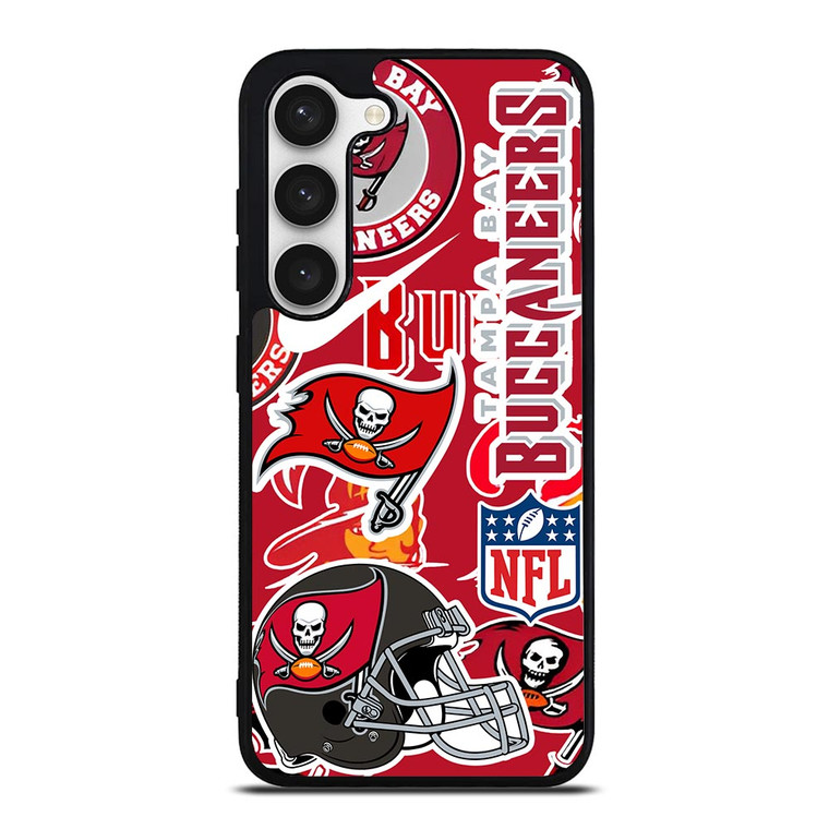 TAMPA BAY BUCCANEERS NFL STICKER BOMB  Samsung Galaxy S23 Case