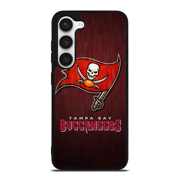 TAMPA BAY BUCCANEERS WOODEN LOGO  Samsung Galaxy S23 Case