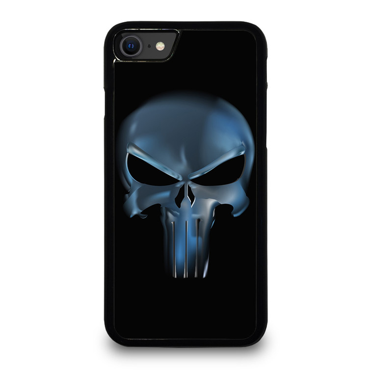 THE PUNISHER SKULL METAL LOGO iPhone SE 2020 Case