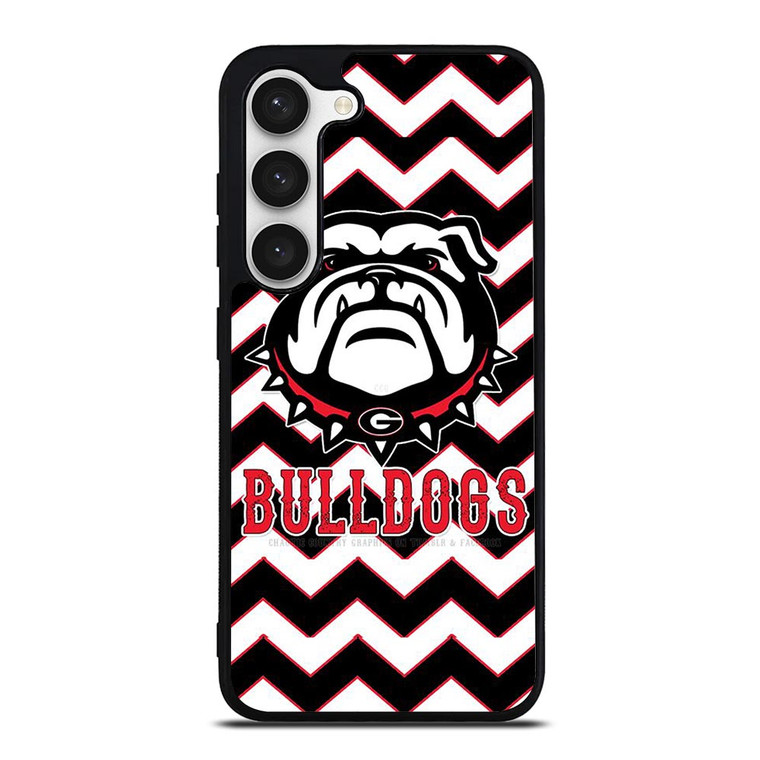 UGA GEORGIA BULLDOGS STRIPE LOGO  Samsung Galaxy S23 Case