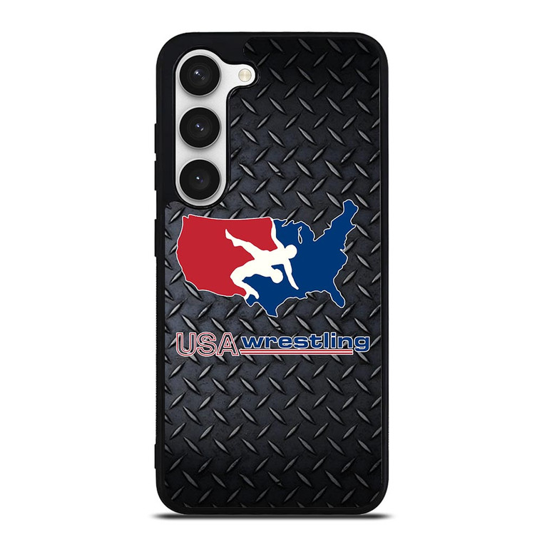 USA WRESTLING METAL LOGO  Samsung Galaxy S23 Case