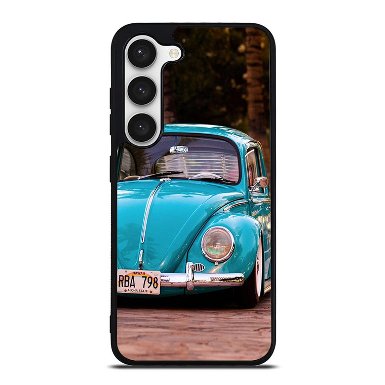 VW VOLKSWAGEN CYAN CAR  Samsung Galaxy S23 Case