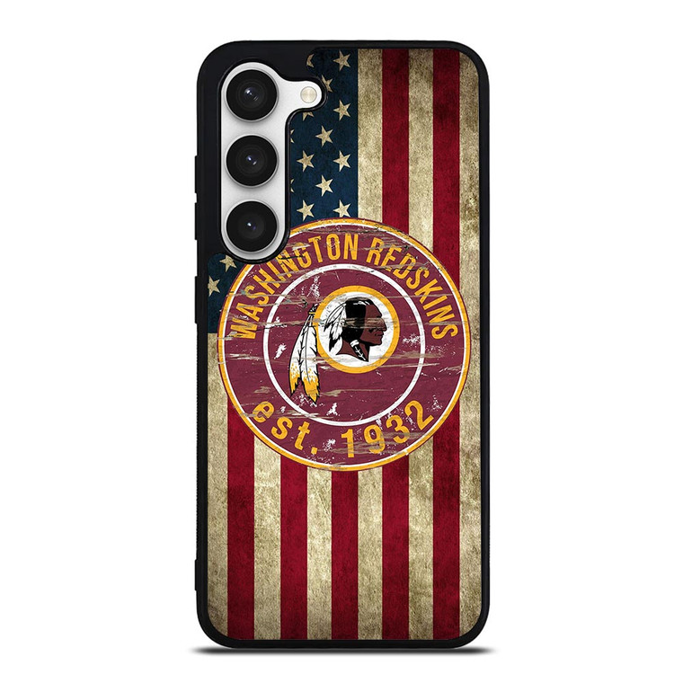 WASHINGTON REDSKINS AMERICAN FLAG  Samsung Galaxy S23 Case WASHINGTON REDSKINS AMERICAN FLAG  Samsung Galaxy S23 Case