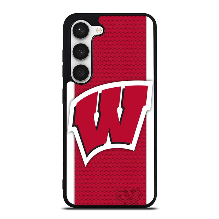 WISCONSIN BADGERS LOGO  Samsung Galaxy S23 Case