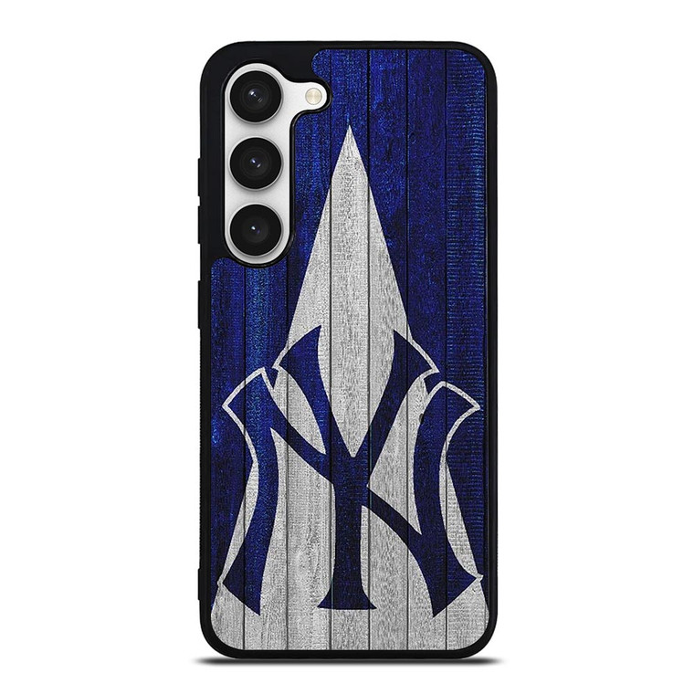 WOODEN LOGO NEW YORK YANKEES  Samsung Galaxy S23 Case WOODEN LOGO NEW YORK YANKEES  Samsung Galaxy S23 Case