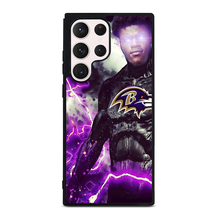 LAMAR JACKSON BALTIMORE RAVENS ART Samsung Galaxy S23 Ultra Case