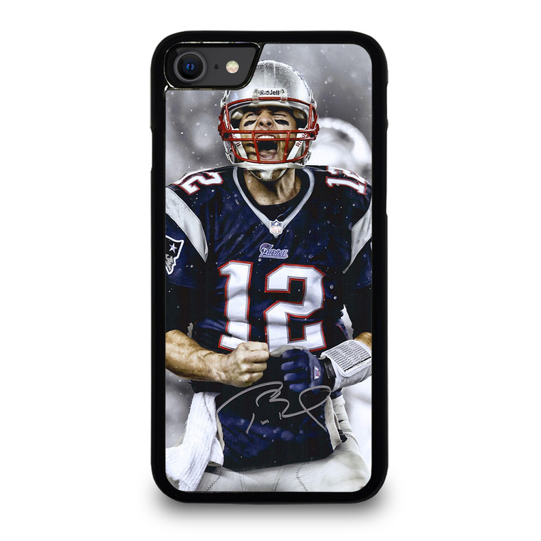 TOM BRADY NEW ENGLAND PATRIOTS NFL iPhone SE 2020 Case
