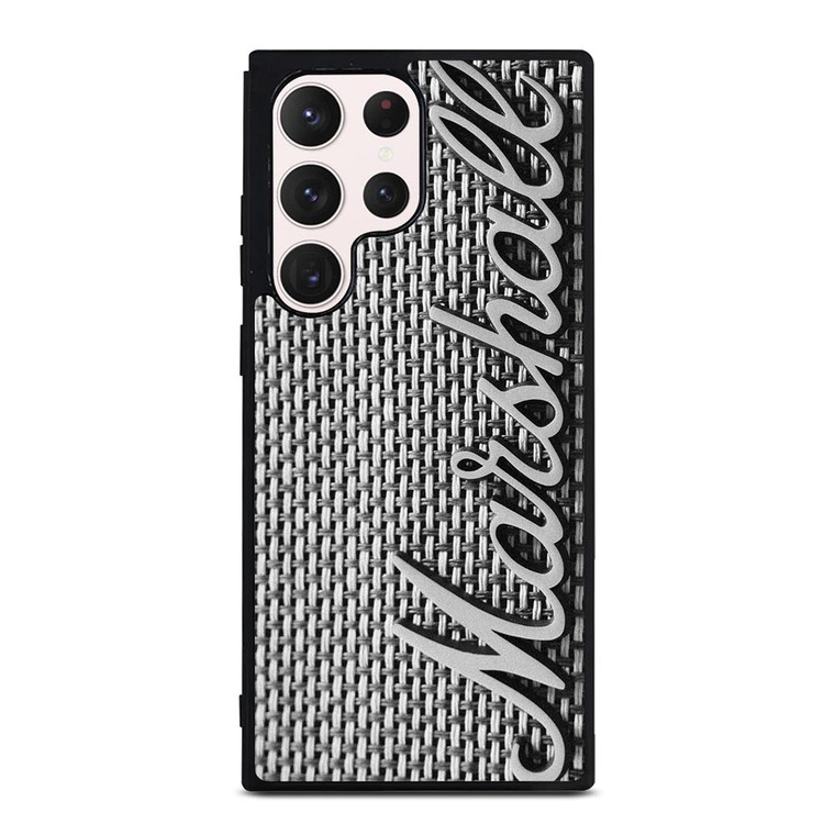 MARSHALL AMPLIFIER METAL EMBLEM Samsung Galaxy S23 Ultra Case