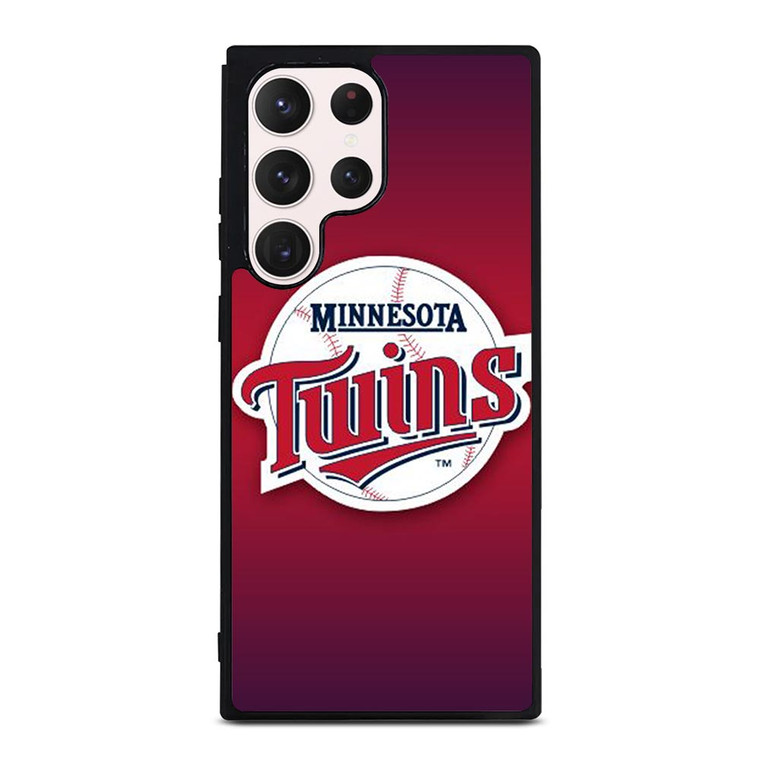MINNESOTA TWINS MLB BADGE Samsung Galaxy S23 Ultra Case MINNESOTA TWINS MLB BADGE Samsung Galaxy S23 Ultra Case