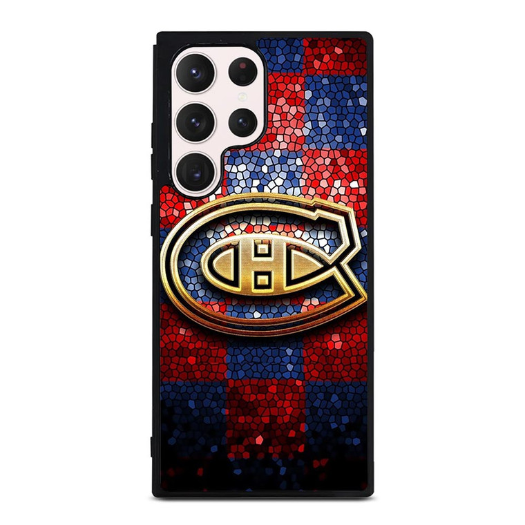 MONTREAL CANADIENS GOLD LOGO Samsung Galaxy S23 Ultra Case