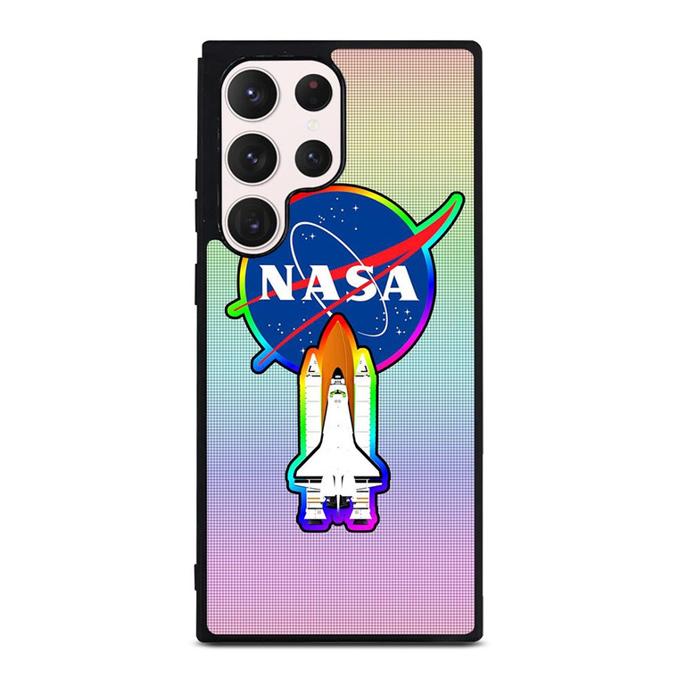 NASA COLOR FULL LOGO Samsung Galaxy S23 Ultra Case NASA COLOR FULL LOGO Samsung Galaxy S23 Ultra Case