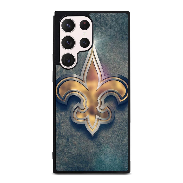NEW ORLEANS SAINTS GLOW Samsung Galaxy S23 Ultra Case NEW ORLEANS SAINTS GLOW Samsung Galaxy S23 Ultra Case