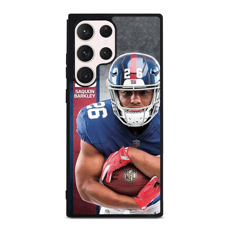 NEW YORK GIANTS SAQUON BARKLEY FOOTBALL Samsung Galaxy S23 Ultra Case