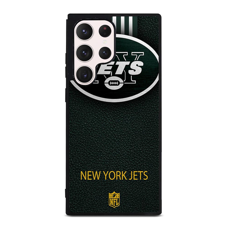 NEW YORK JETS LEATHER LOGO Samsung Galaxy S23 Ultra Case