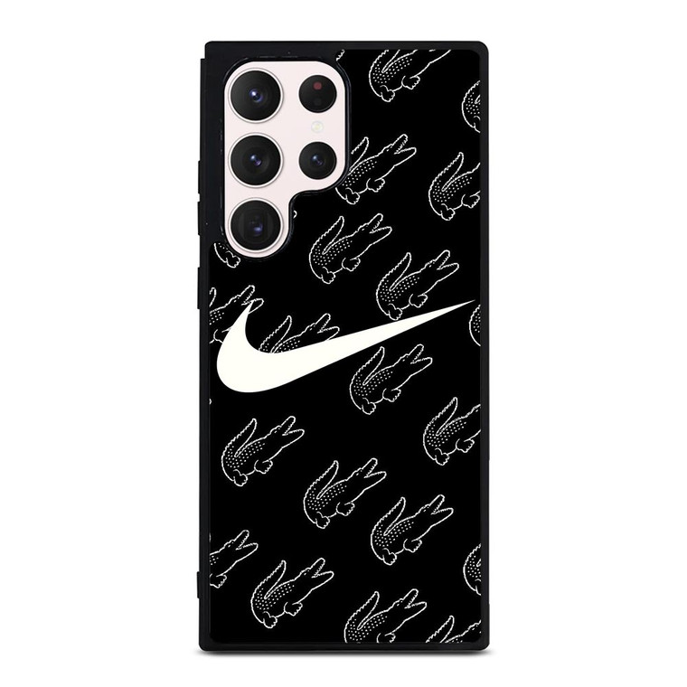 NIKE X LACOSTE PATTERN Samsung Galaxy S23 Ultra Case NIKE X LACOSTE PATTERN Samsung Galaxy S23 Ultra Case
