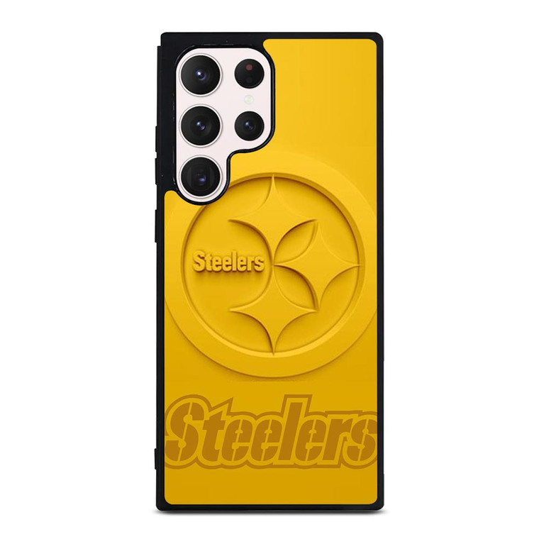 PITTSBURGH STEELERS YELLOW CRAFT Samsung Galaxy S23 Ultra Case