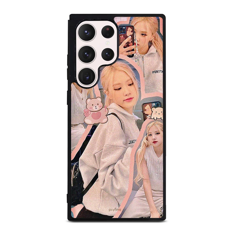 ROSE BLACKPINK CUTE COLLAGE Samsung Galaxy S23 Ultra Case