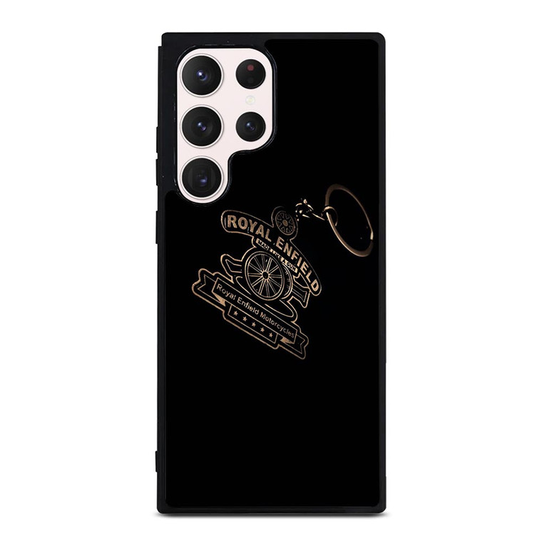 ROYAL ENFIELD KEY CHAN BLACK LOGO Samsung Galaxy S23 Ultra Case