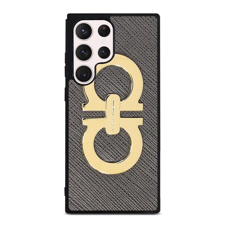 SALVATORE FERRAGAMO LOGO Samsung Galaxy S23 Ultra Case SALVATORE FERRAGAMO LOGO Samsung Galaxy S23 Ultra Case